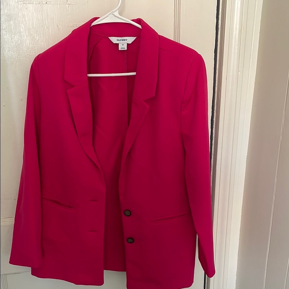 OLD NAVY Pink Women's Blazer